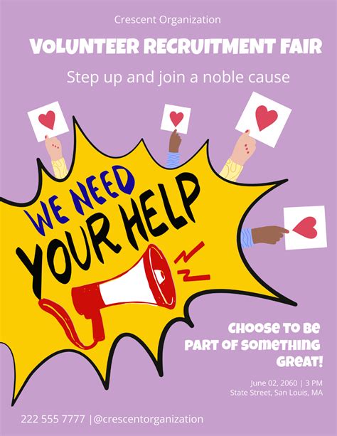volunteer poster maker|Customize 282+ Volunteer Flyers Templates Online .